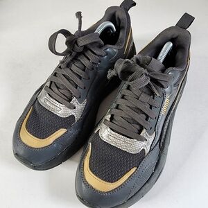 Puma XRay2 Square Premium Snake Print  Womens Grey Sneakers Womens 7.5